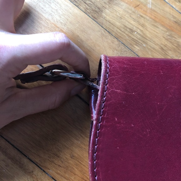 Italian leather purse (NEEDS REPAIR!) - Picture 5 of 5